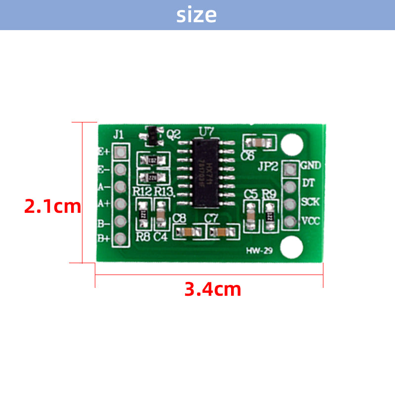 Brand New Weighing Pressure Sensor Module Load Cell Special AD Module Single-Chip Pressure Sensor HX711